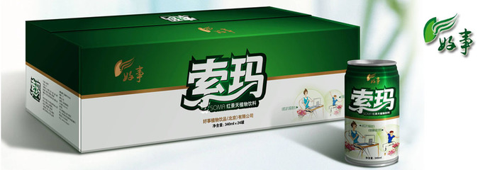 自然之力的视觉叙事 索玛红景天植物饮料罐型设计解析