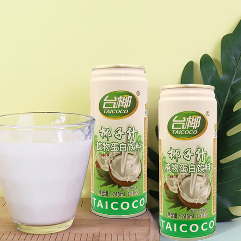 台椰厚椰乳 一罐植物蛋白的纯粹绽放